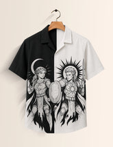 BW God Printed Unisex Half Sleeves Shirt