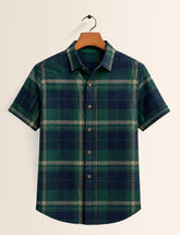 Green Box Printed Unisex Half Sleeves Shirt