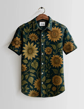Mandala Floral Printed Mens Half Sleeves Shirts Exclusive - XPST