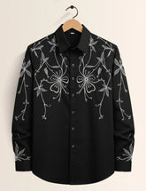 Black Lantern Printed Men's Shirt - XPST