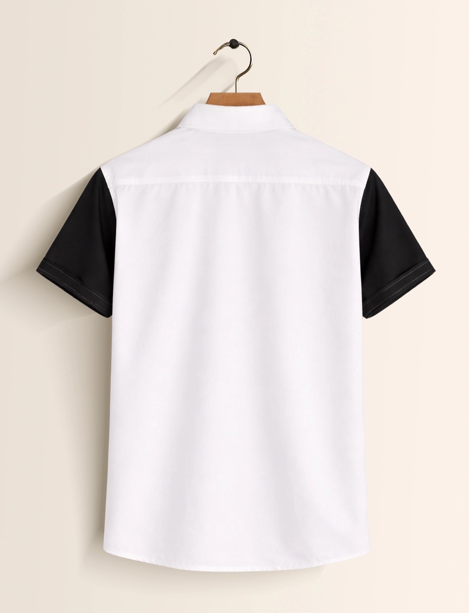 Black Cracks Printed Mens Half Sleeves Shirts Exclusive - XPST