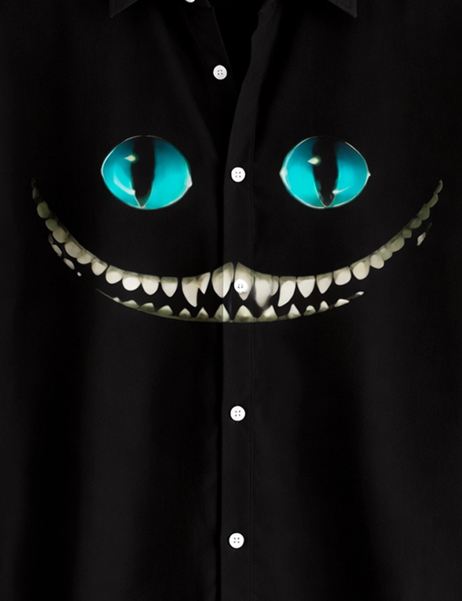 Black Smile Printed Mens Half Sleeves Shirts Exclusive - XPST
