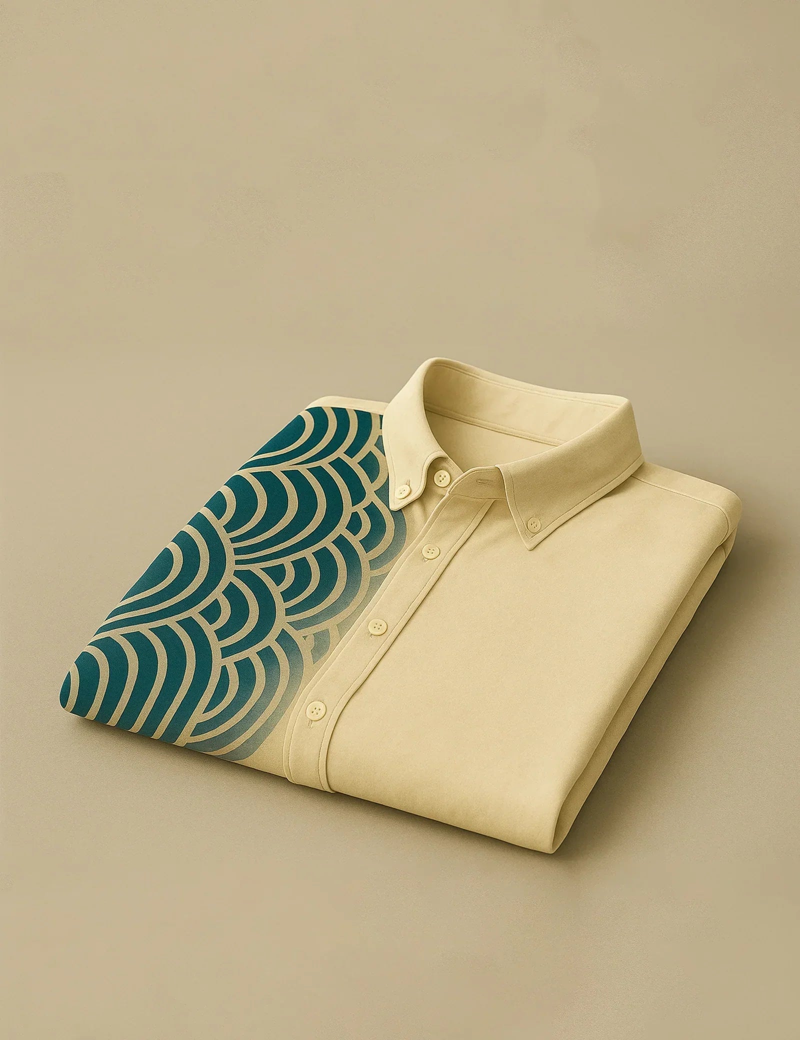 Blue Scales Printed Mens Half Sleeves Shirts Exclusive - XPST