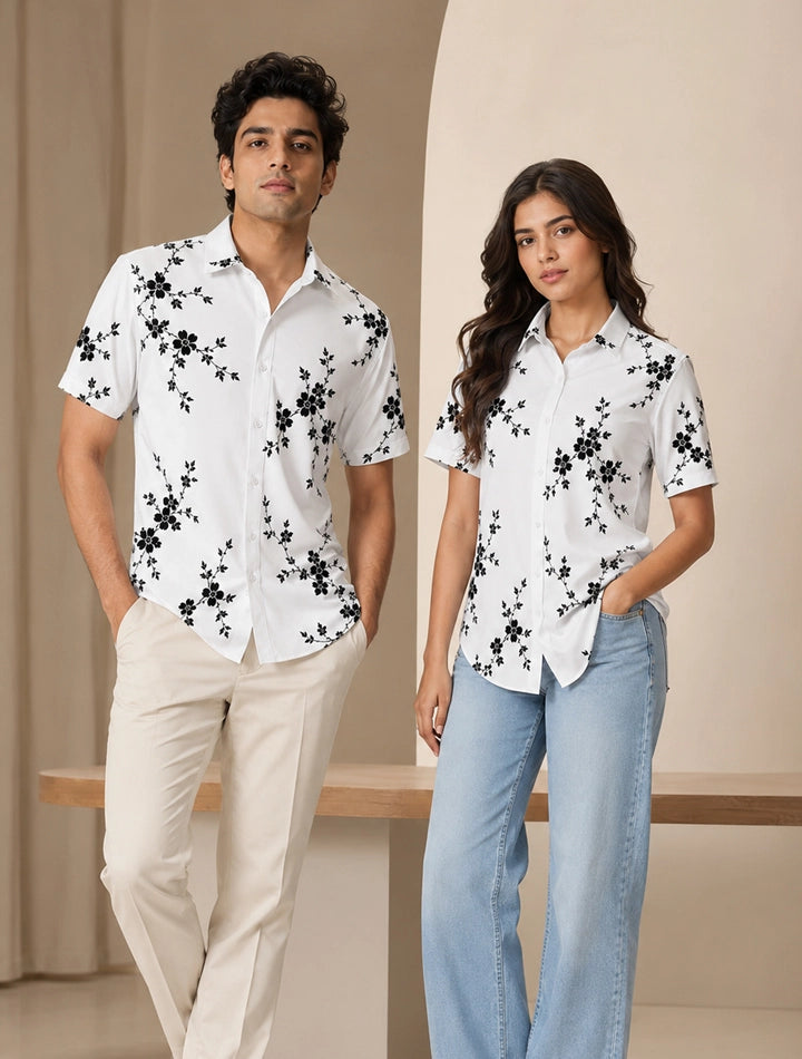 BW Fool Printed Unisex Half Sleeves Shirt