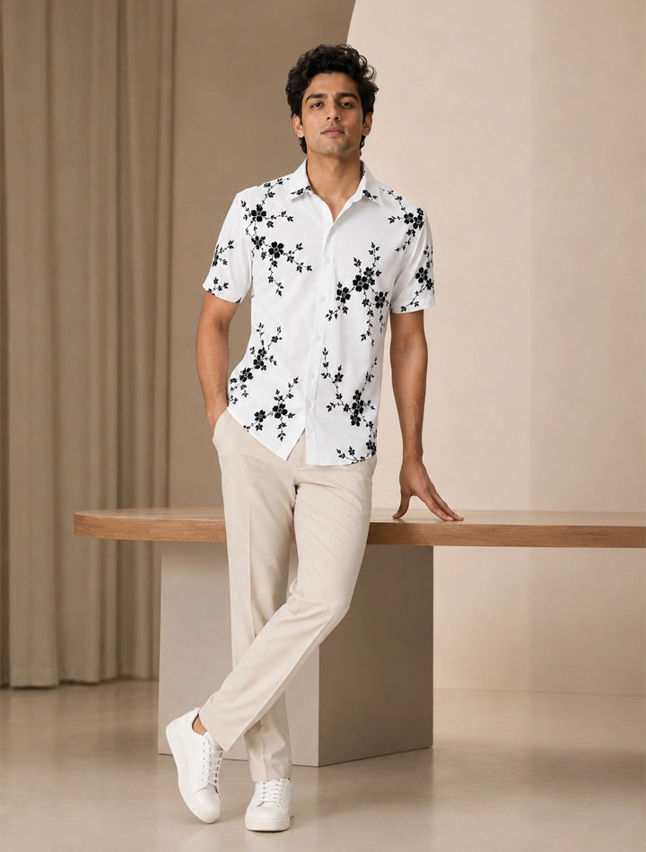 BW Fool Printed Unisex Half Sleeves Shirt