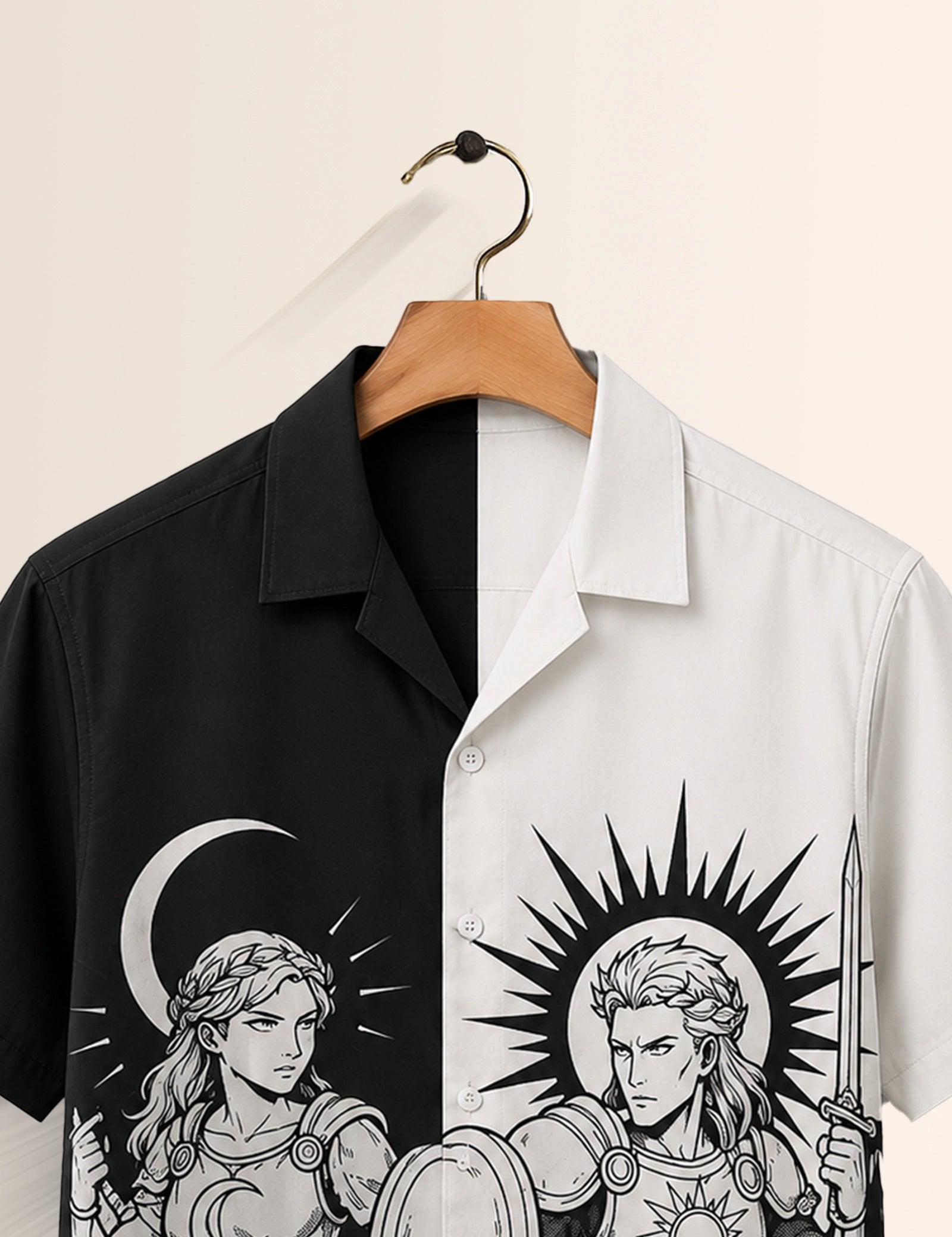 BW God Printed Unisex Half Sleeves Shirt
