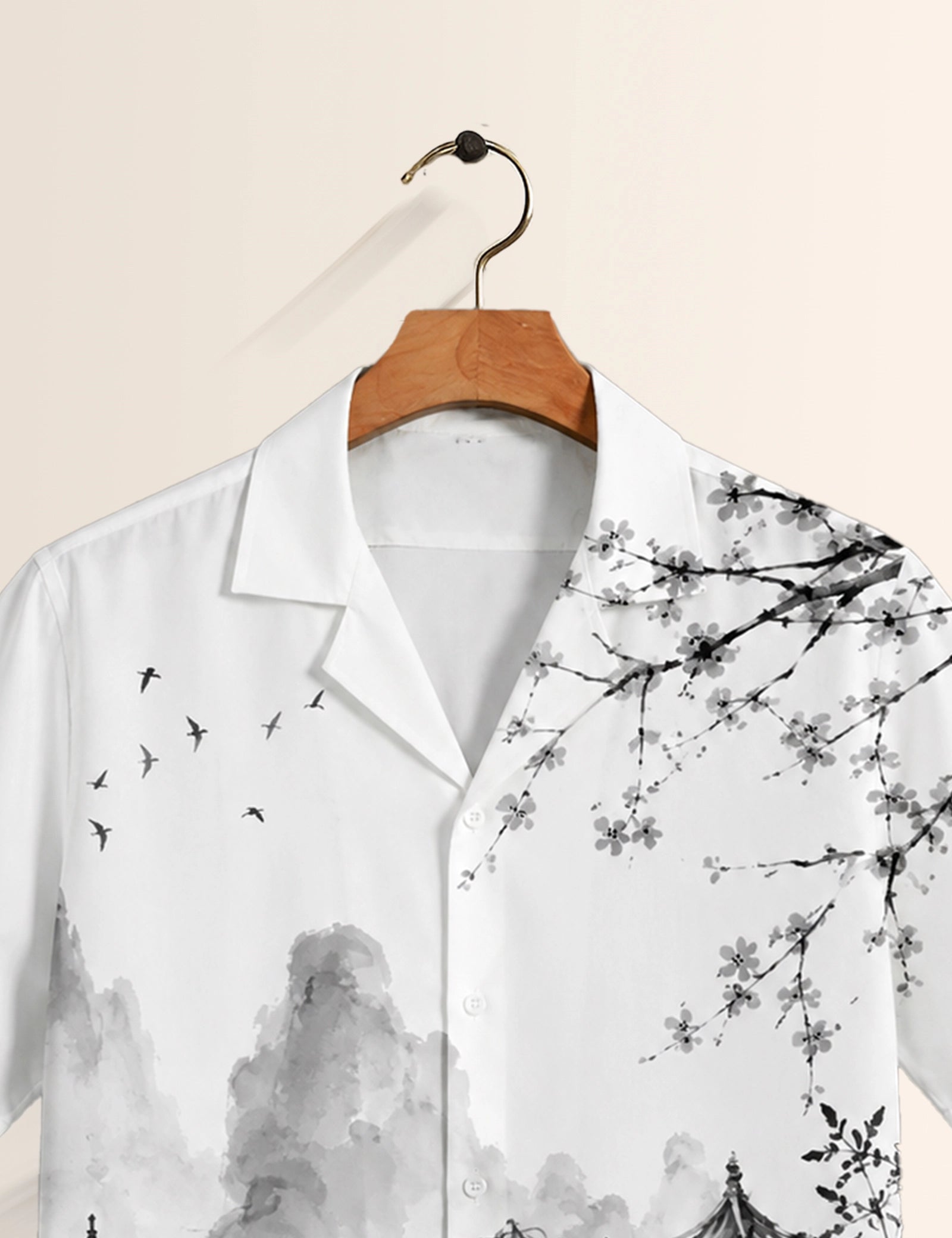 BW Lake Printed Unisex Half Sleeves Shirt