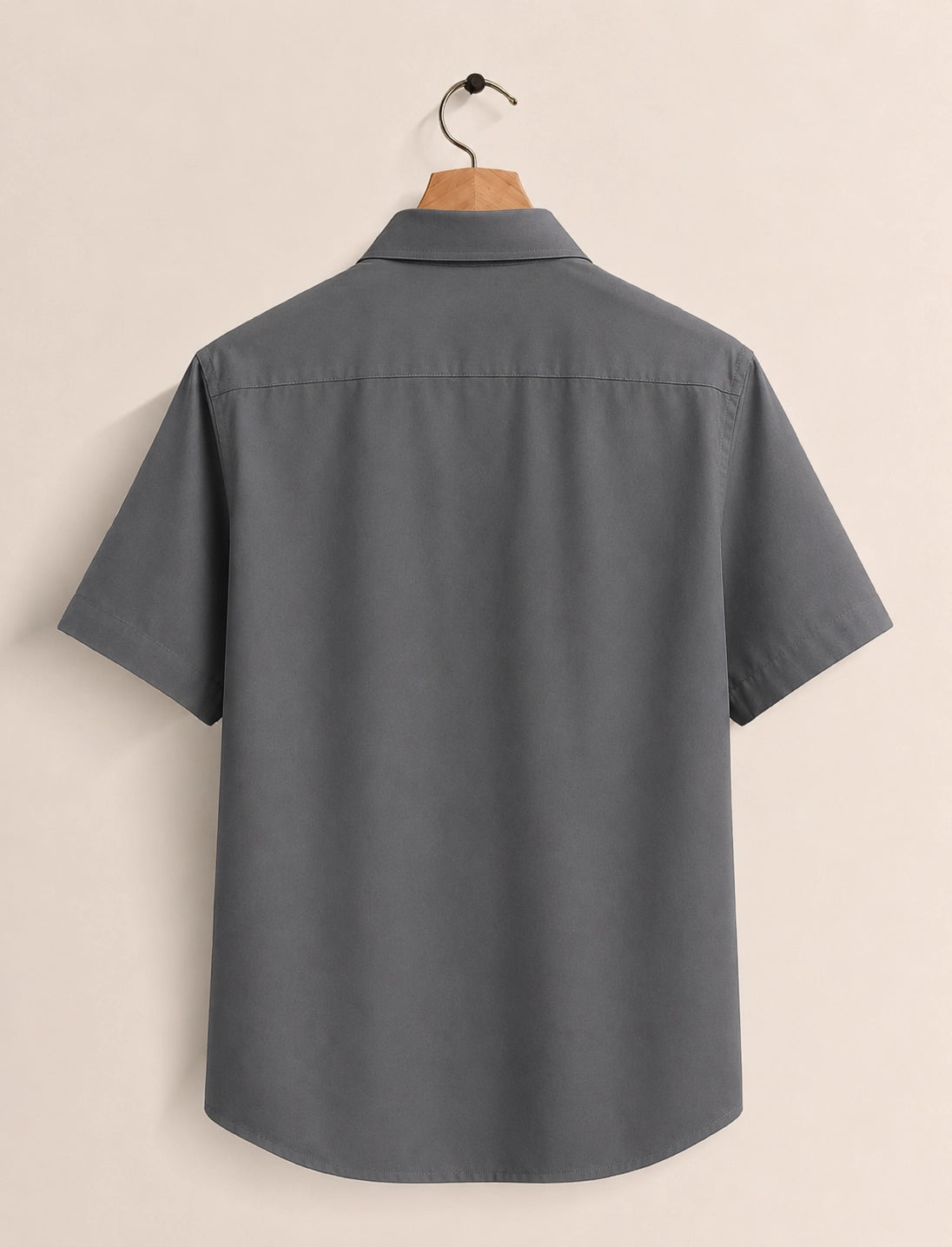Gray Cockroach Printed Half Sleeves Shirt - XPST