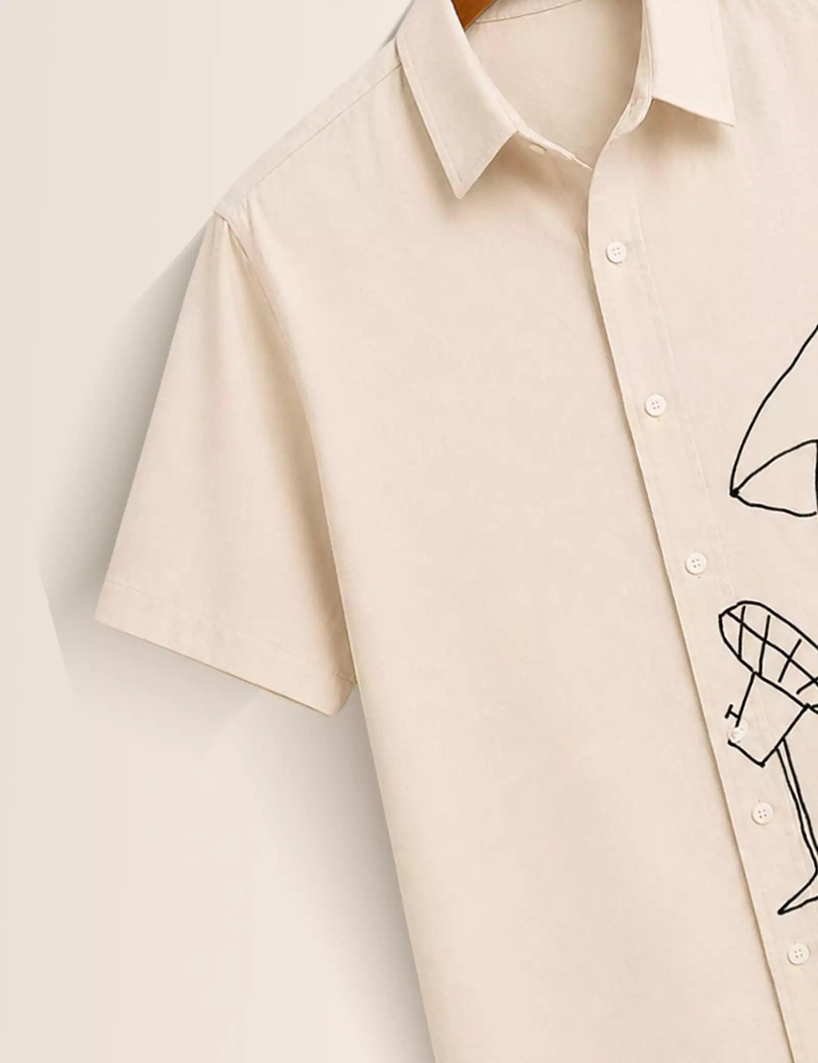 Fan Man Printed Half Sleeves Shirt - XPST