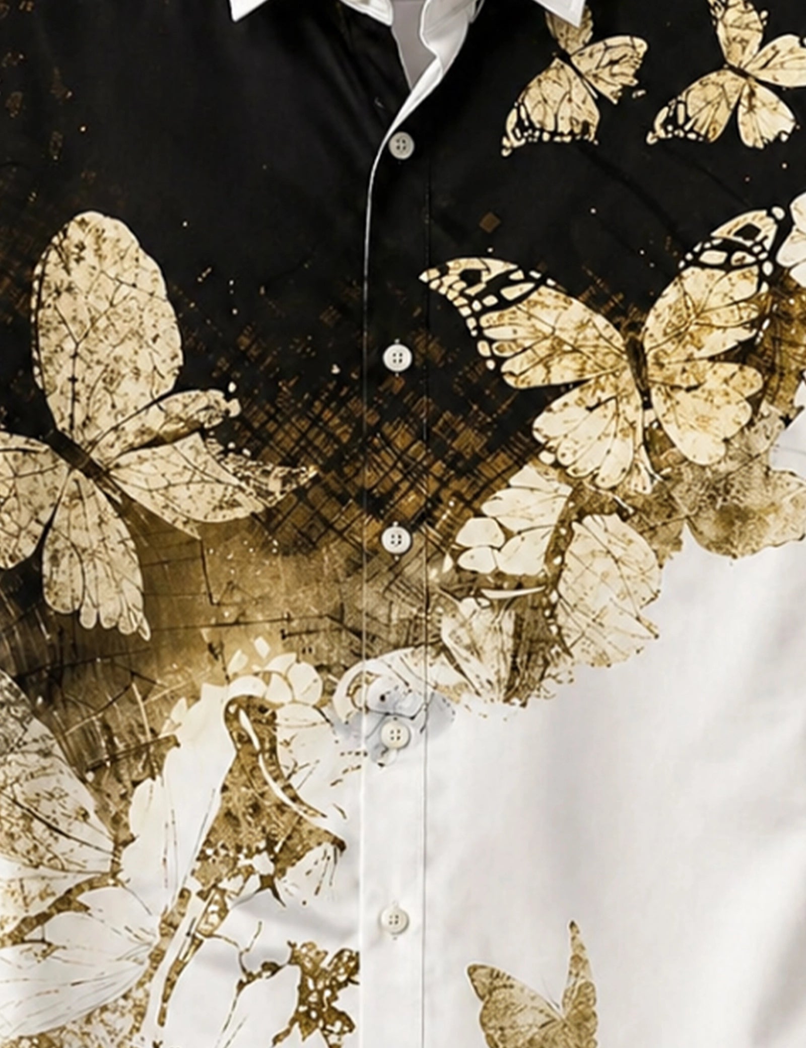 Golden Butterfly Full Sleeves Shirts - XPST