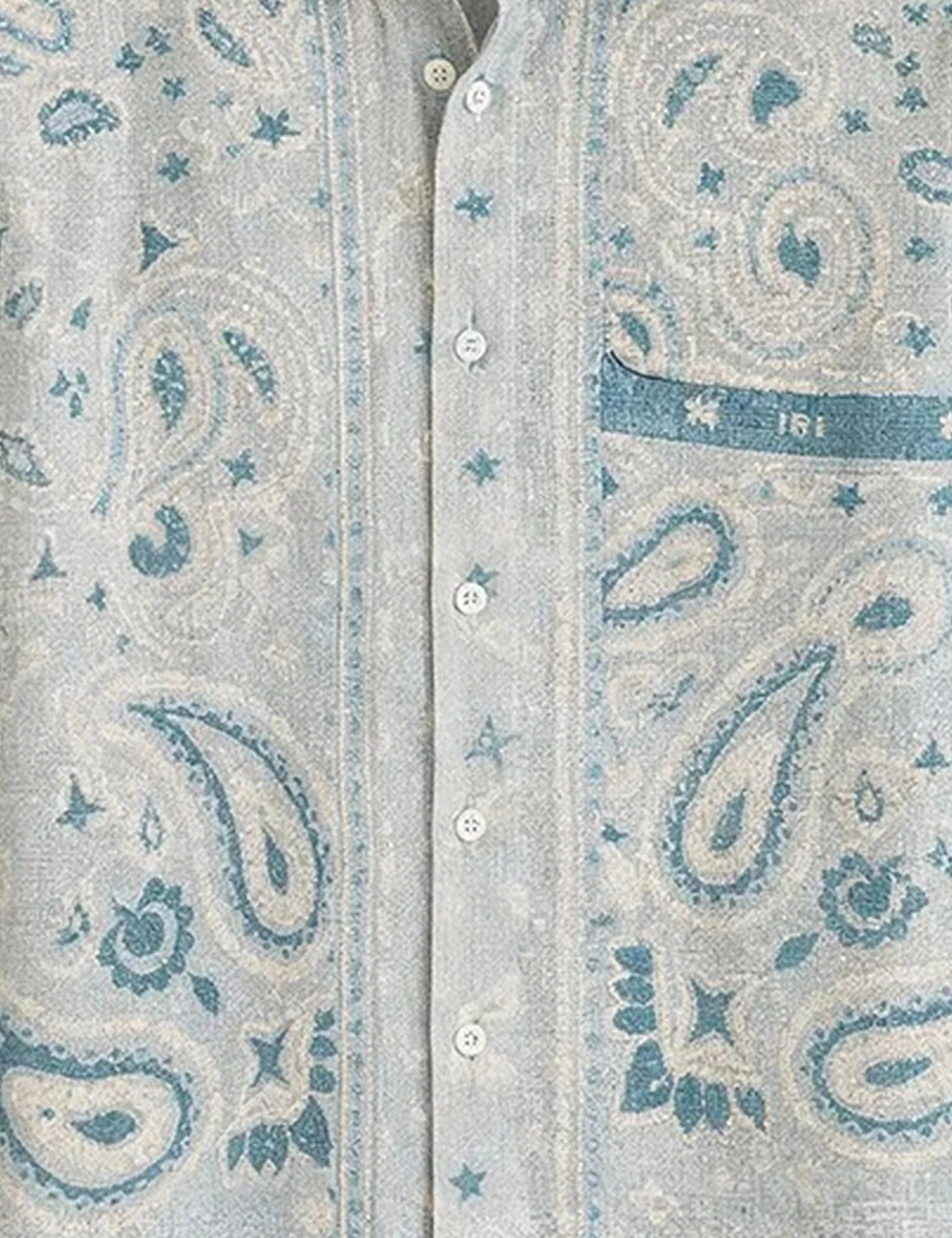 Paisely Full Sleeves Shirts - XPST
