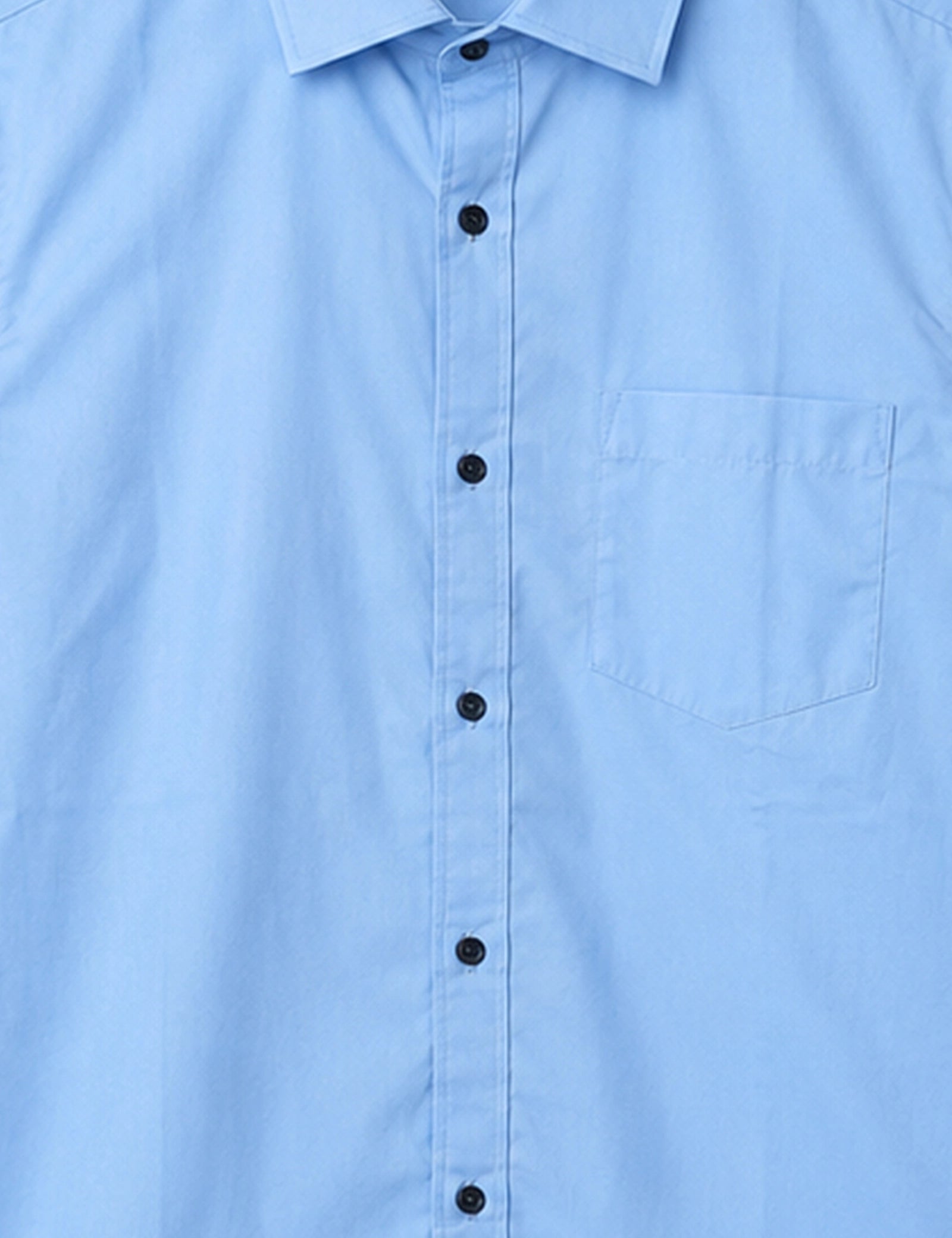 Blue Solid Full Sleeves Shirts - XPST