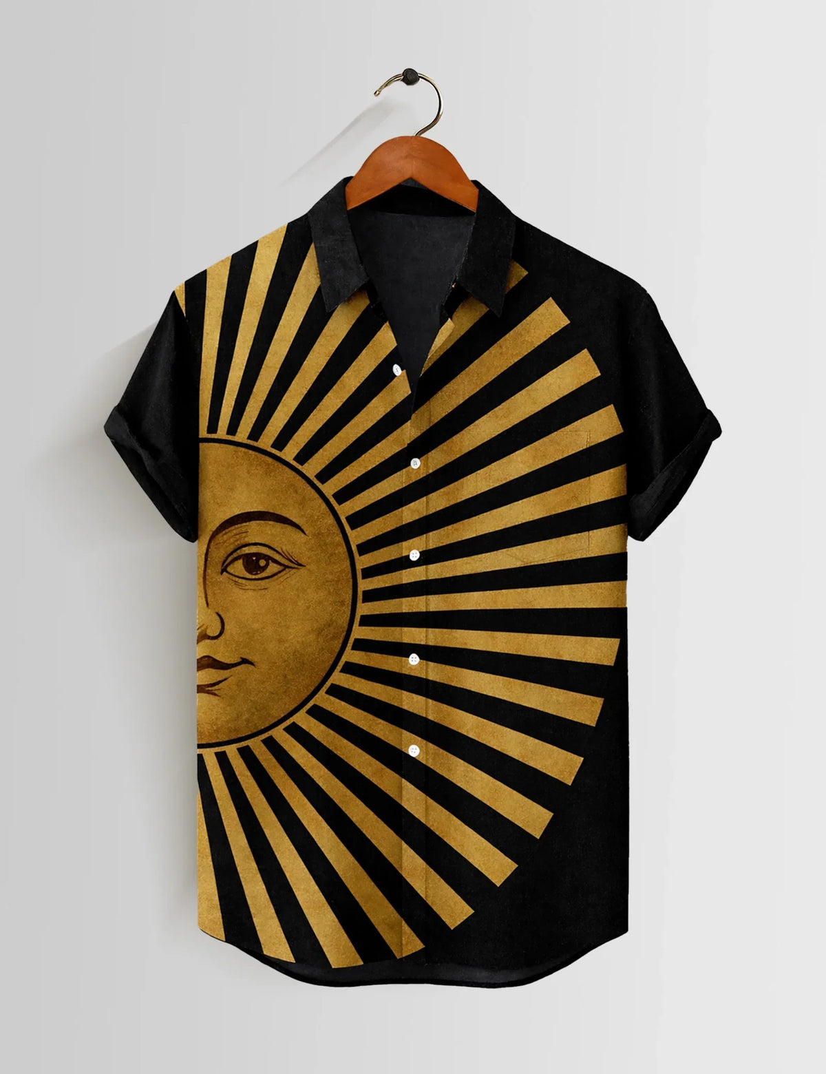 Full Sun Printed Mens Half Sleeves Shirts Exclusive - XPST
