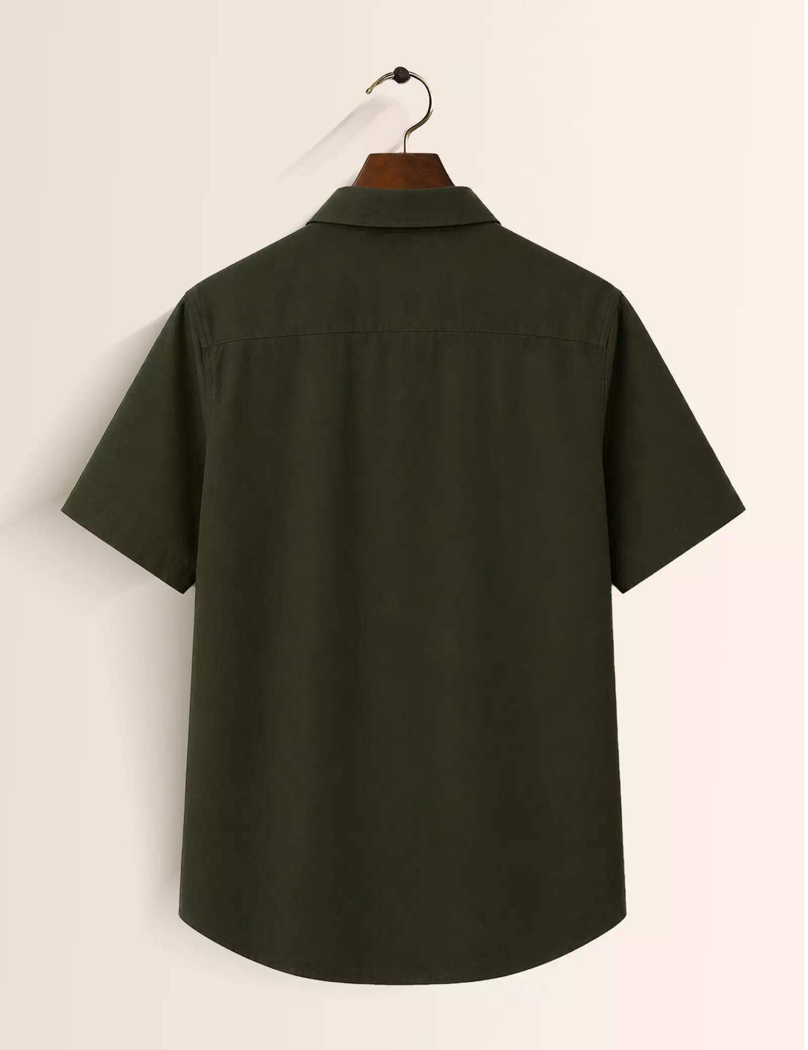 Green Outline Printed Half Sleeves Shirt - XPST