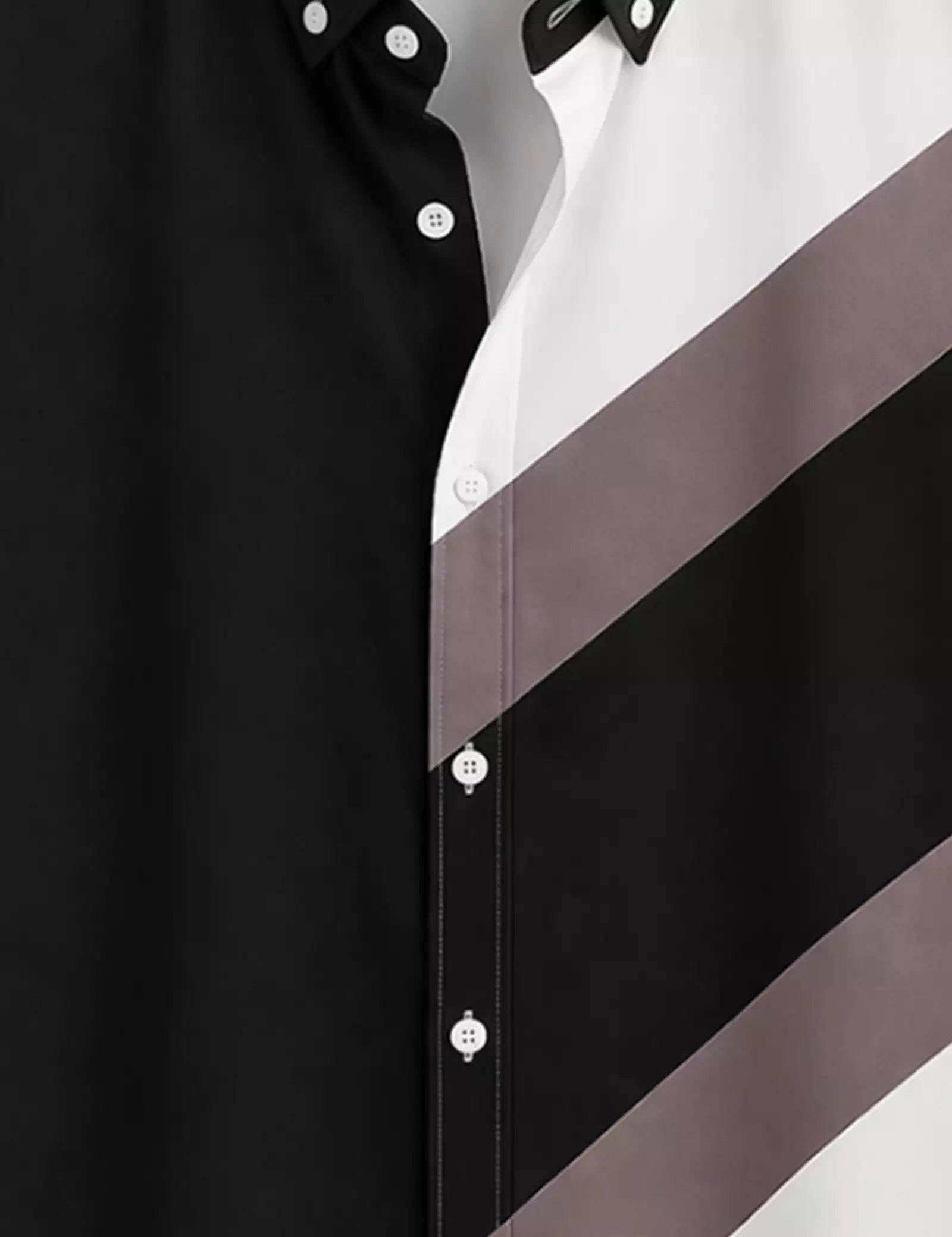 Half Brown Printed Half Sleeves Shirt - XPST