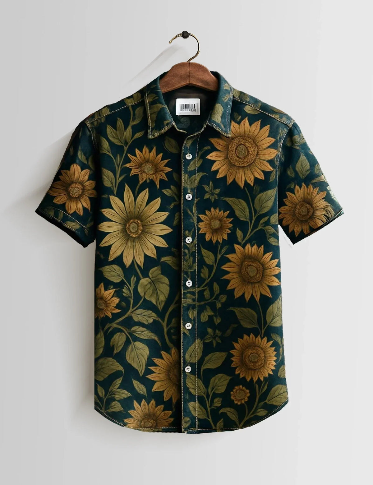 Mandala Floral Printed Mens Half Sleeves Shirts Exclusive - XPST