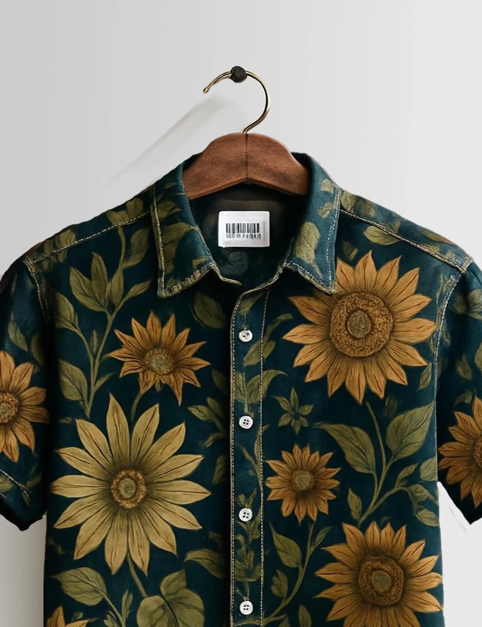 Mandala Floral Printed Mens Half Sleeves Shirts Exclusive - XPST