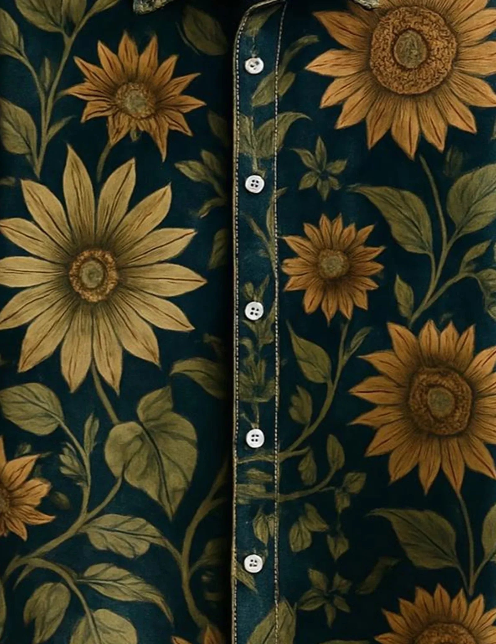 Mandala Floral Printed Mens Half Sleeves Shirts Exclusive - XPST