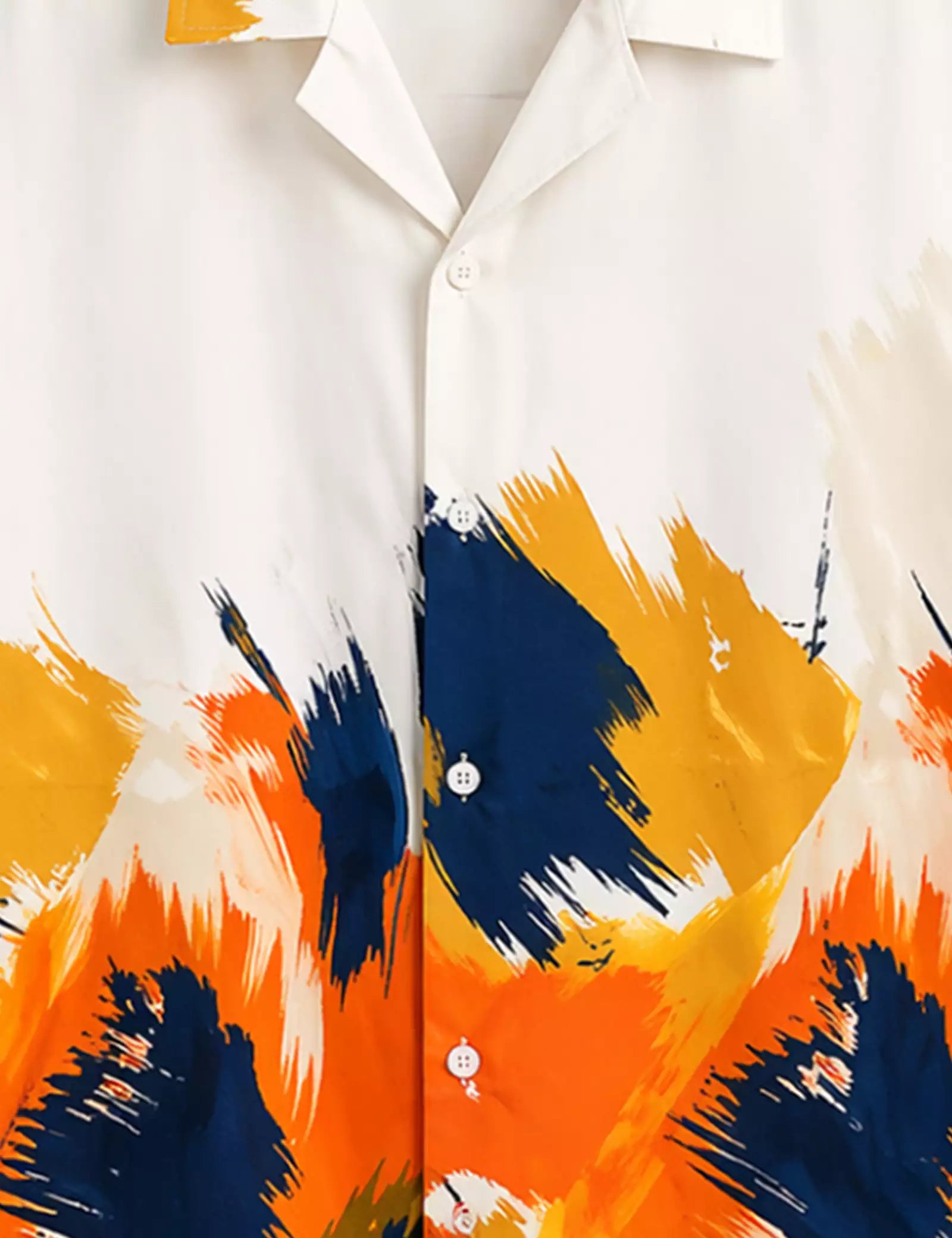 Multi Scratch Printed Half Sleeves Shirt - XPST