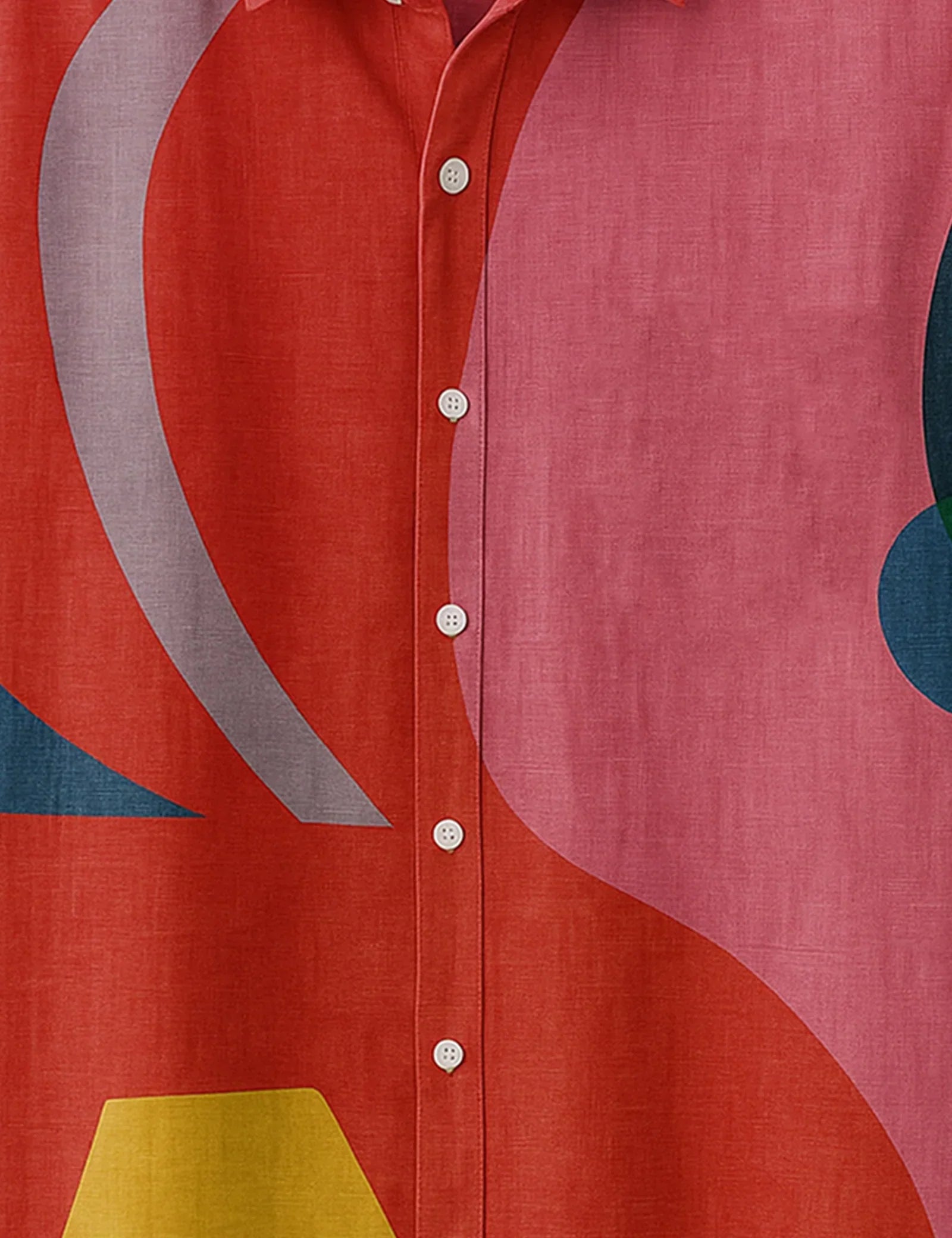 Pink Layer Printed Mens Half Sleeves Shirts Exclusive - XPST