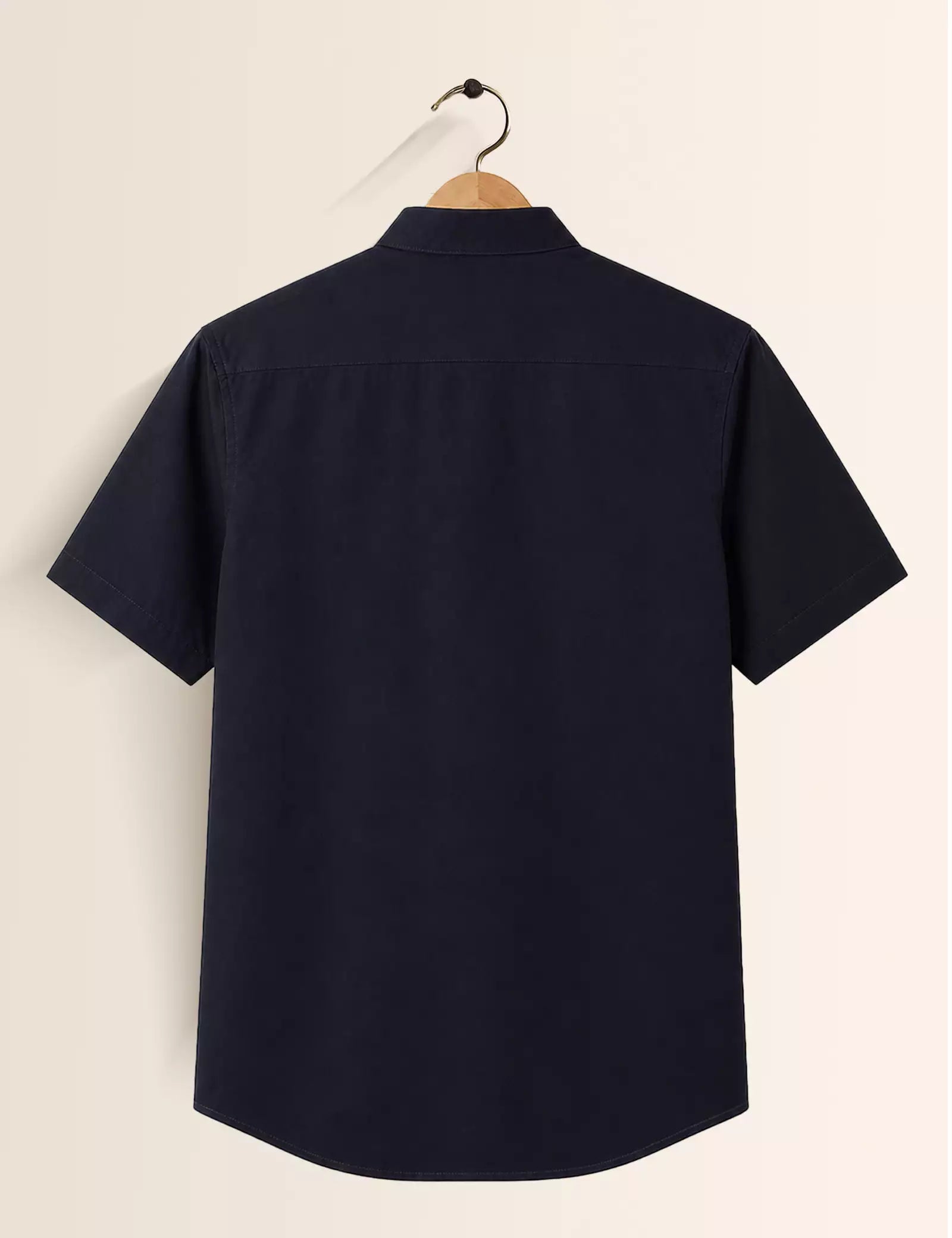 Red Navy Printed Half Sleeves Shirt - XPST