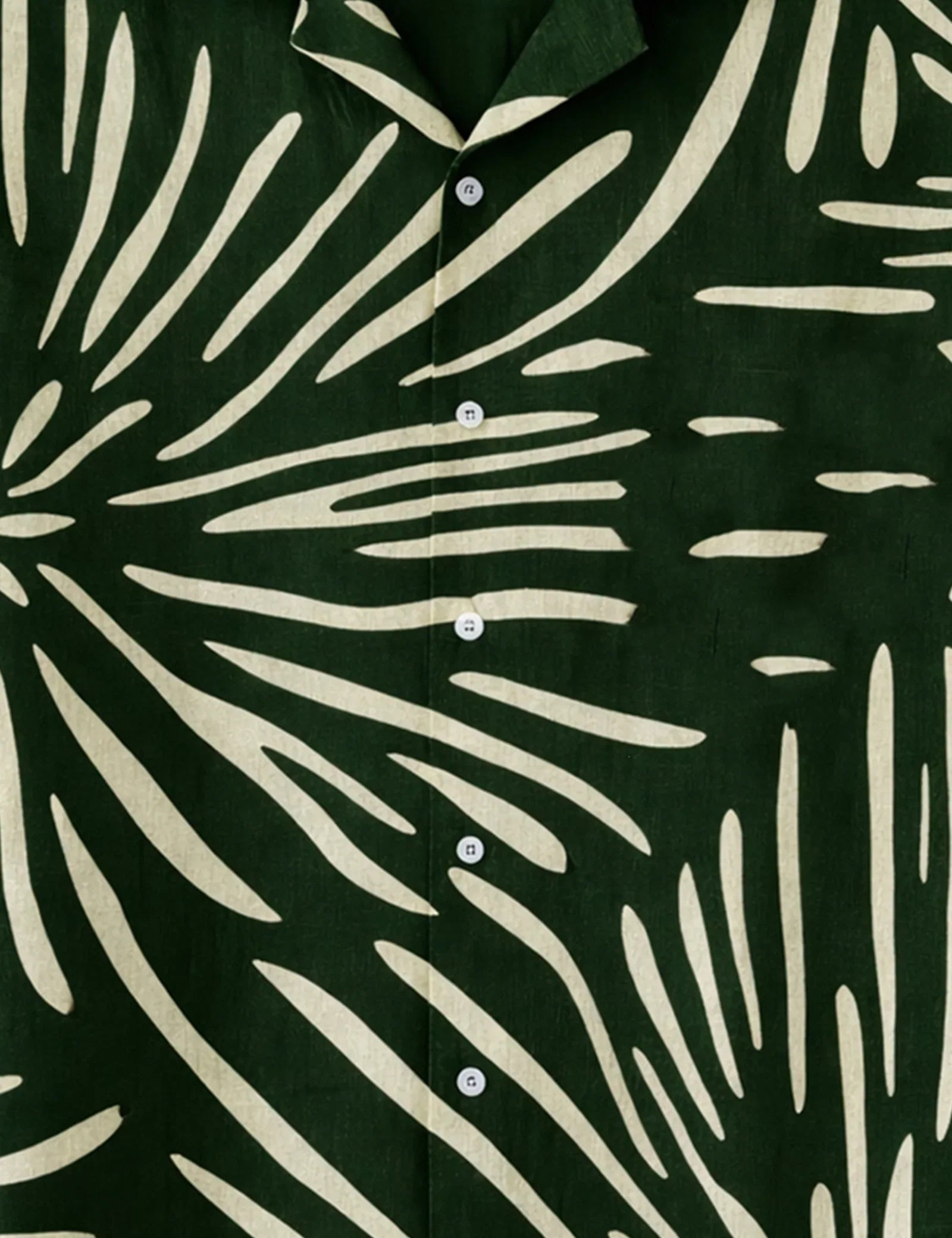 Tropical Green Printed Mens Half Sleeves Shirts Exclusive - XPST
